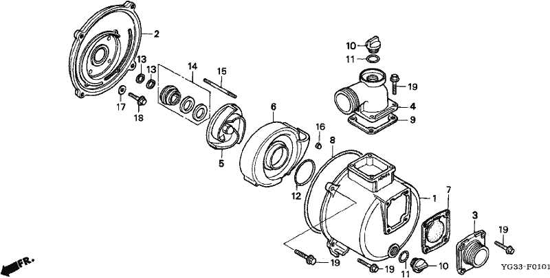 honda wb30xt parts diagram