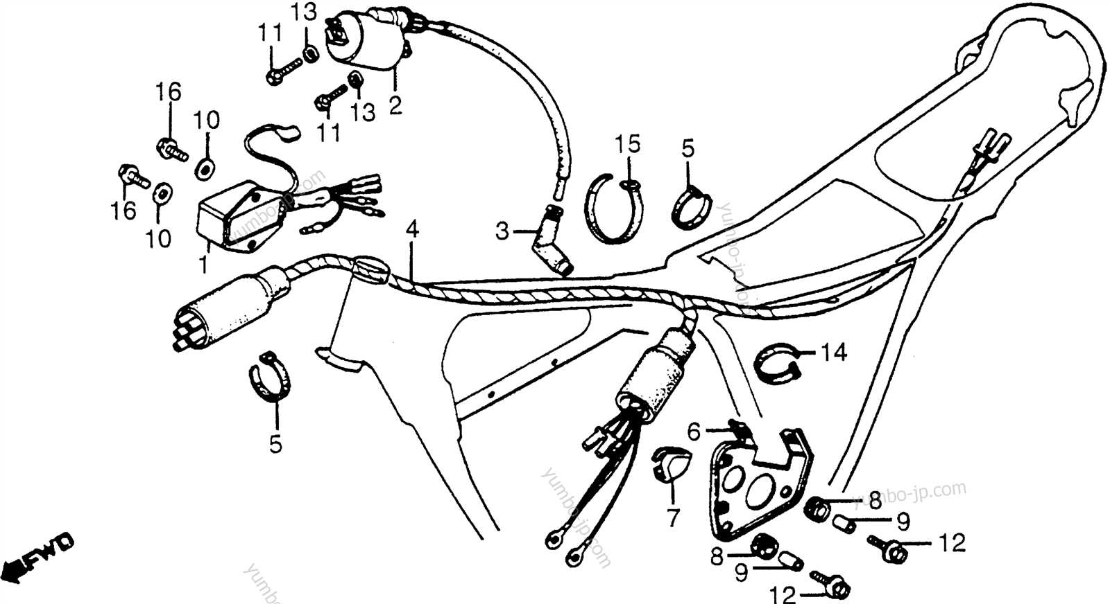 honda xr200r parts diagram