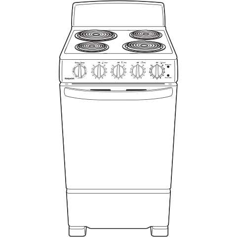 hotpoint range parts diagram