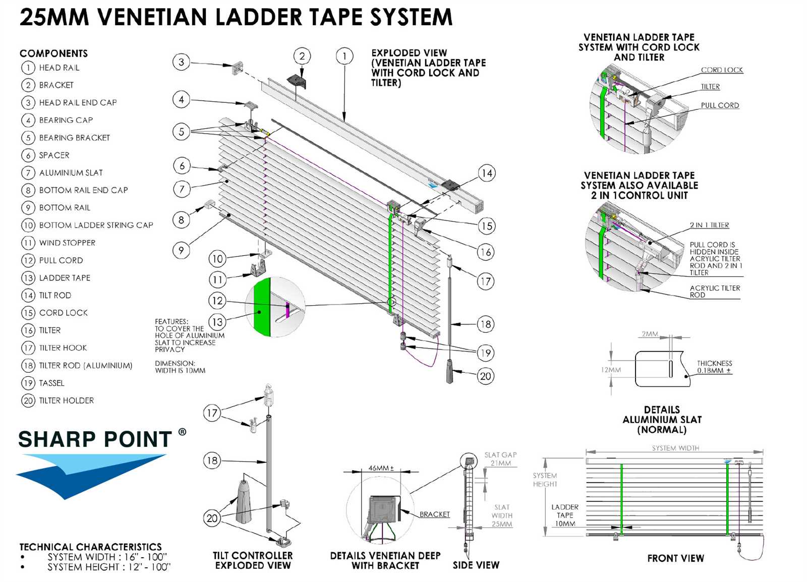 hunter douglas silhouette parts diagram