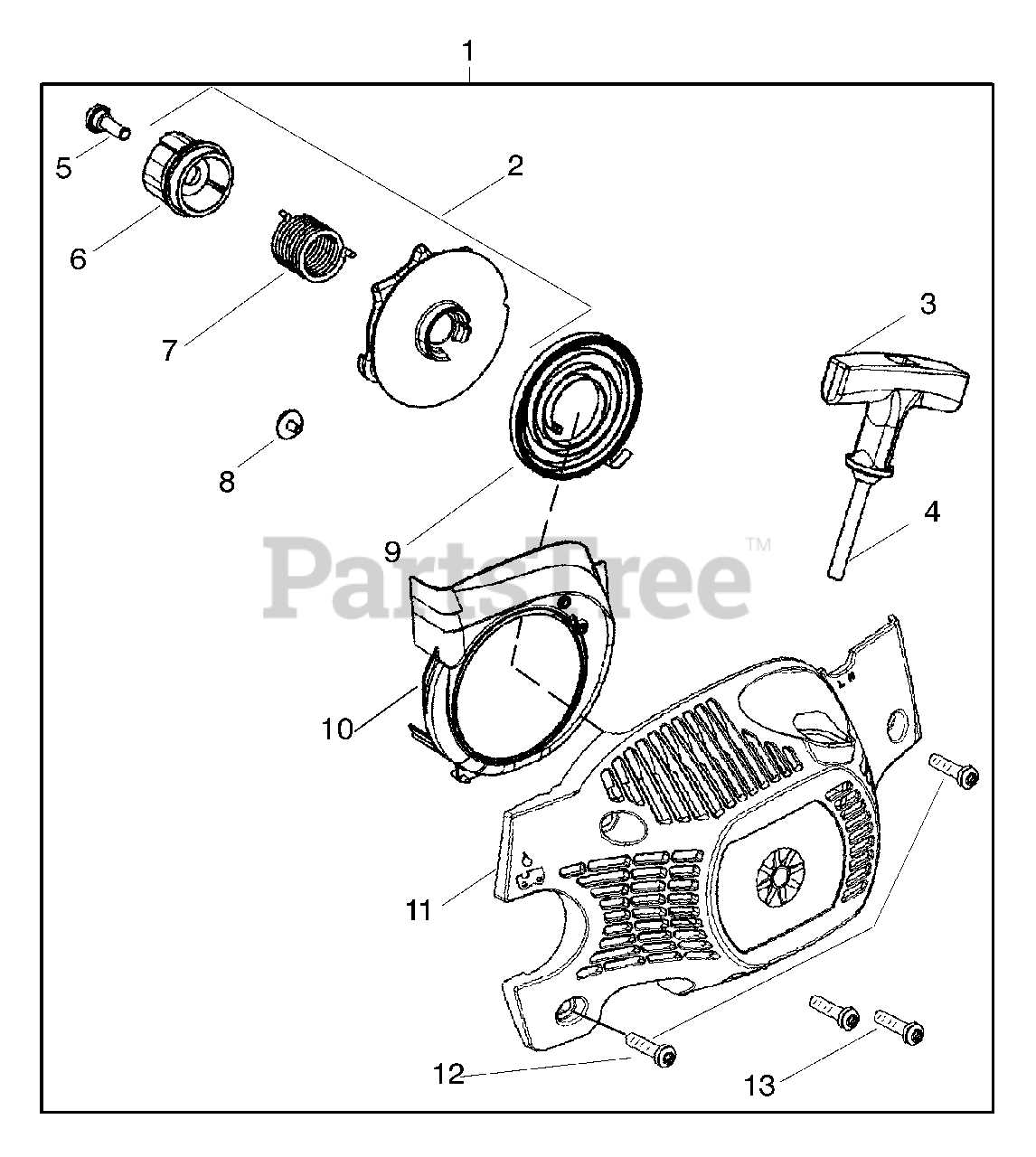 husqvarna 137 parts diagram