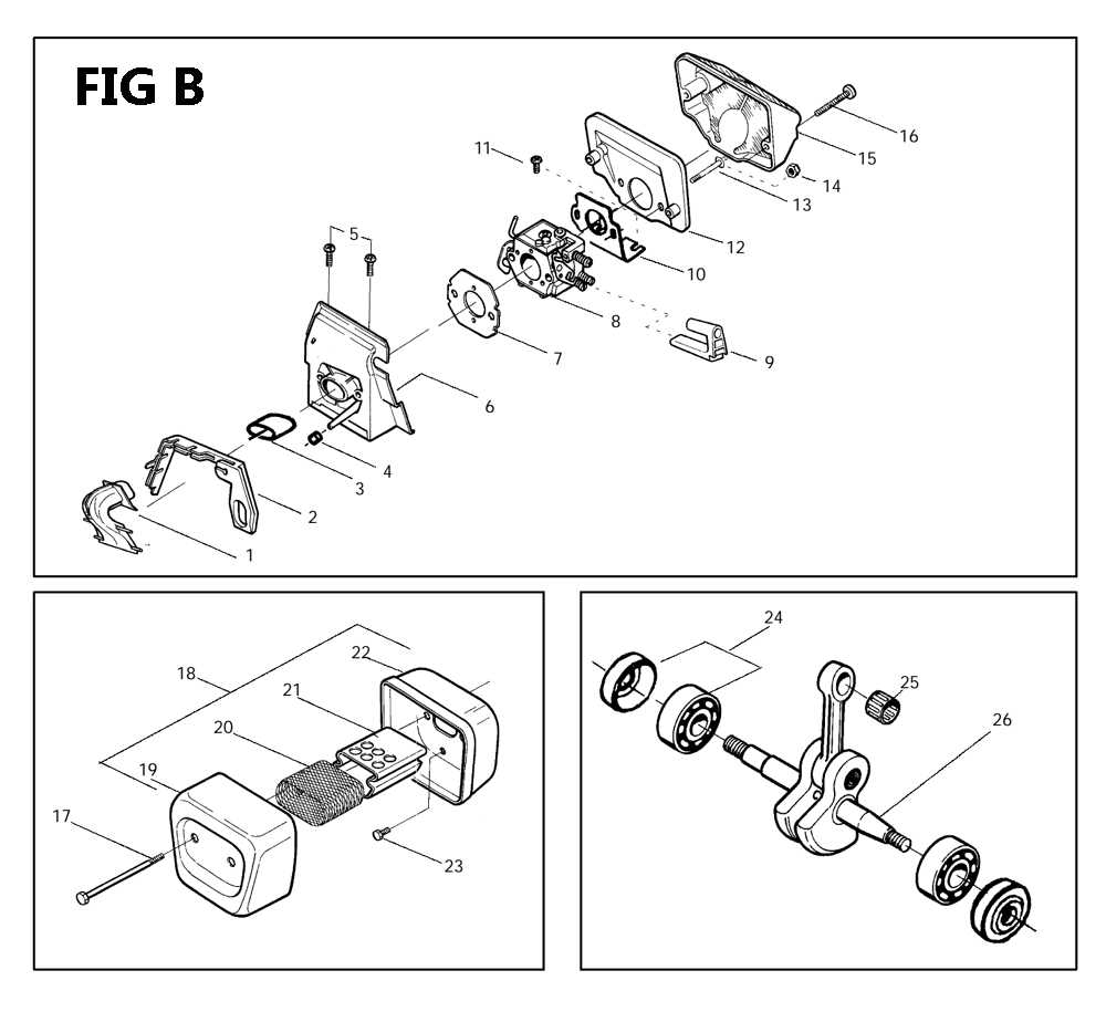 husqvarna 141 parts diagram