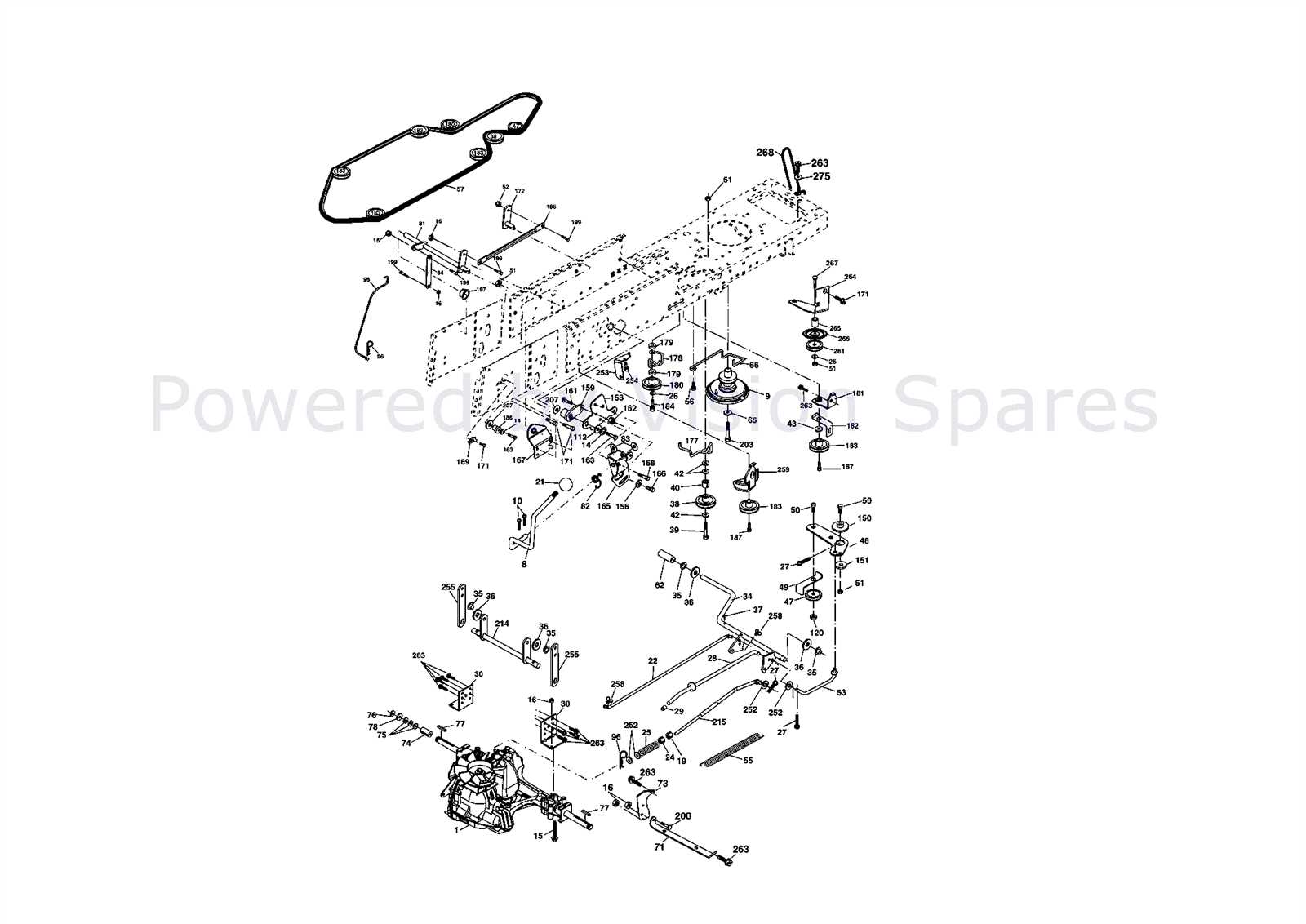 husqvarna 254 parts diagram