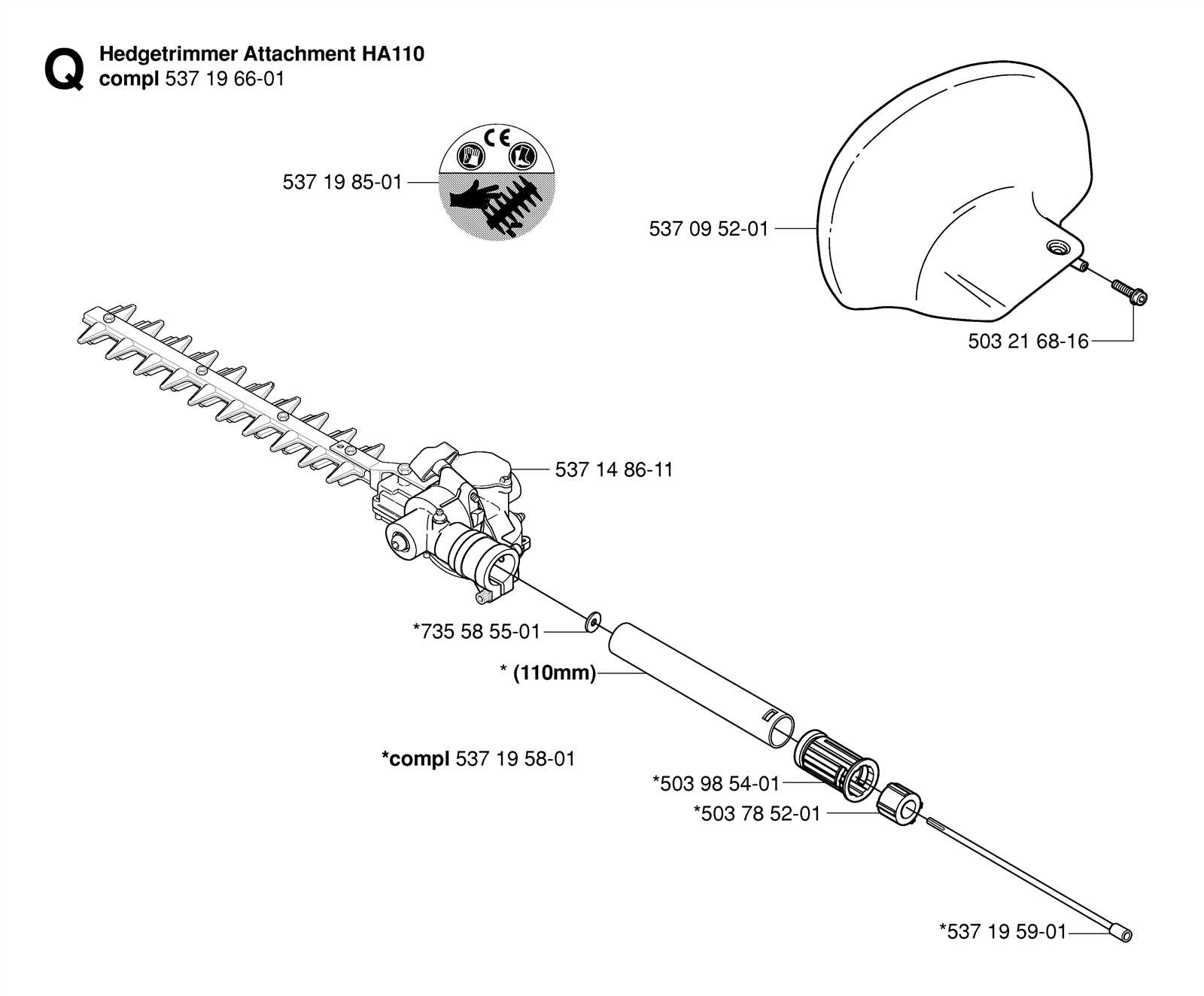 husqvarna 325l parts diagram