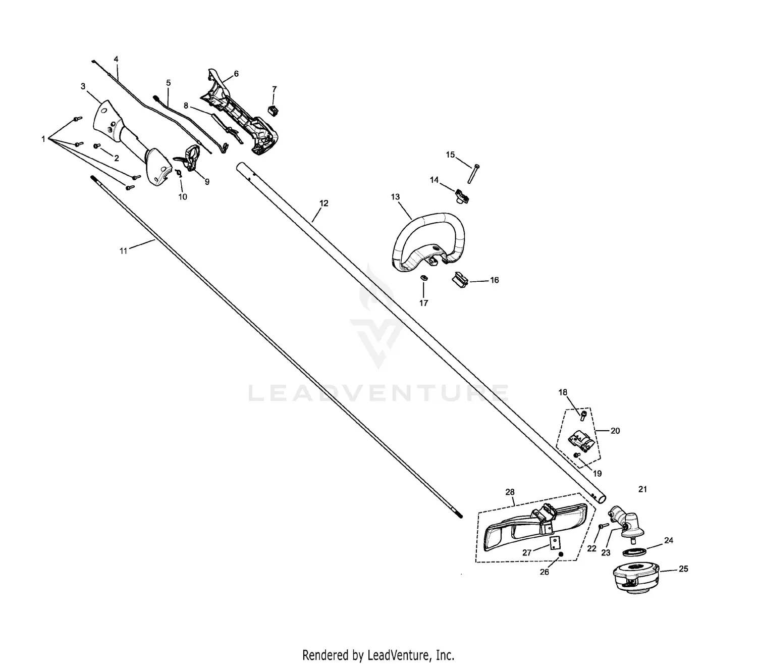 husqvarna 325l parts diagram