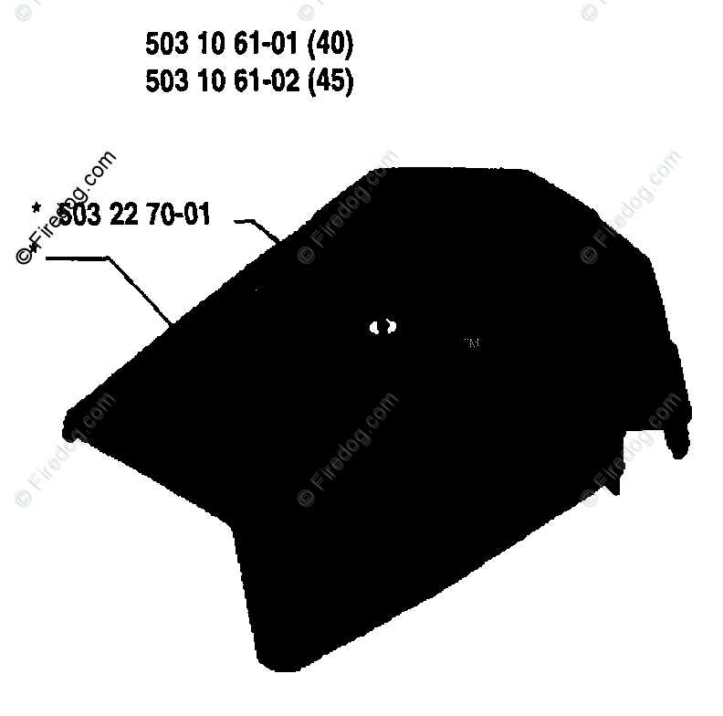 husqvarna 40 parts diagram