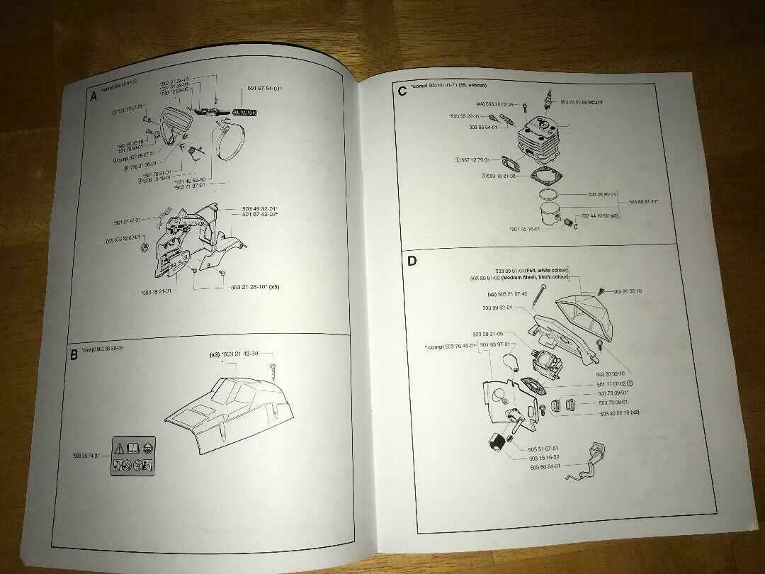 husqvarna 55 parts diagram