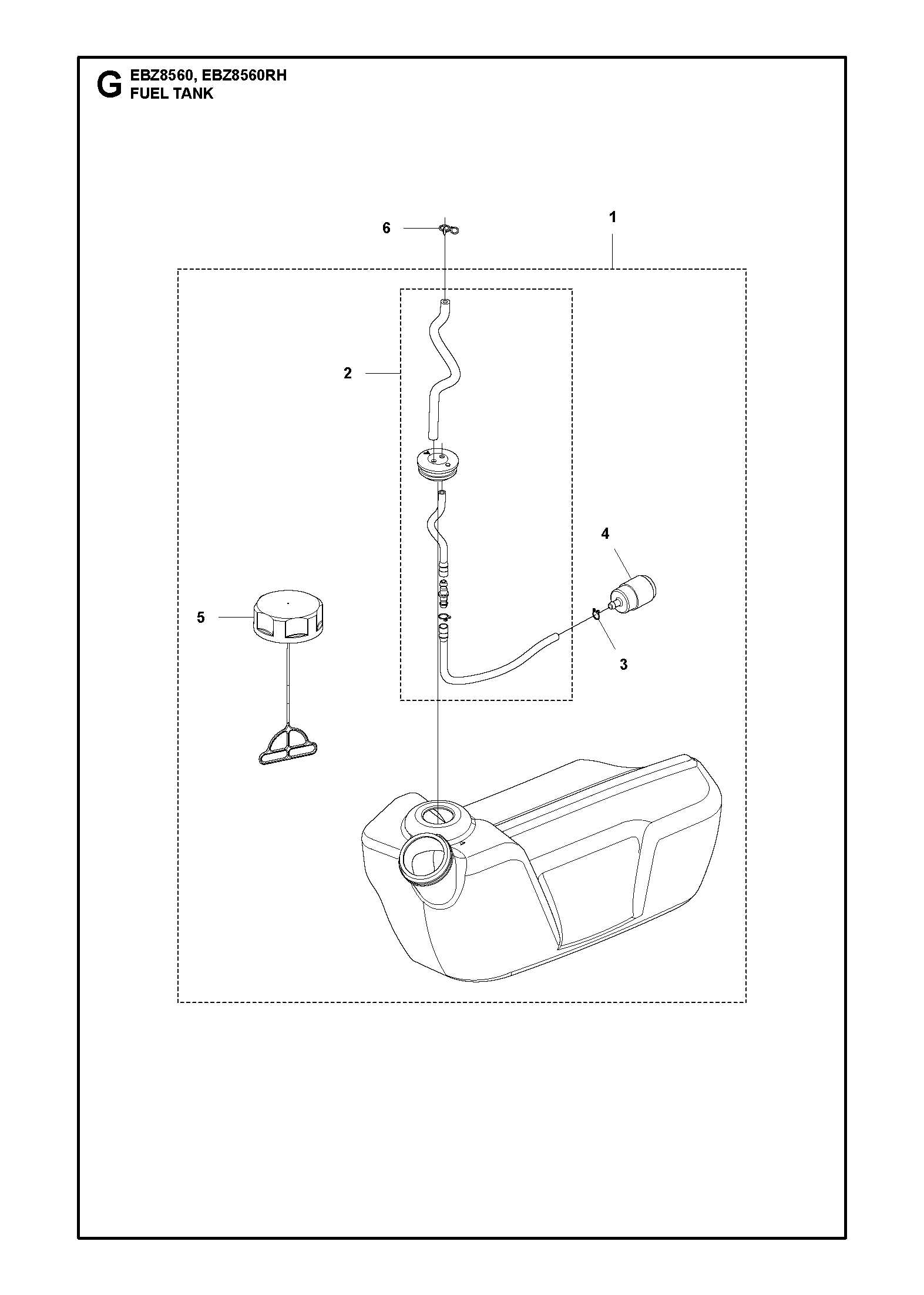 husqvarna 570bts parts diagram