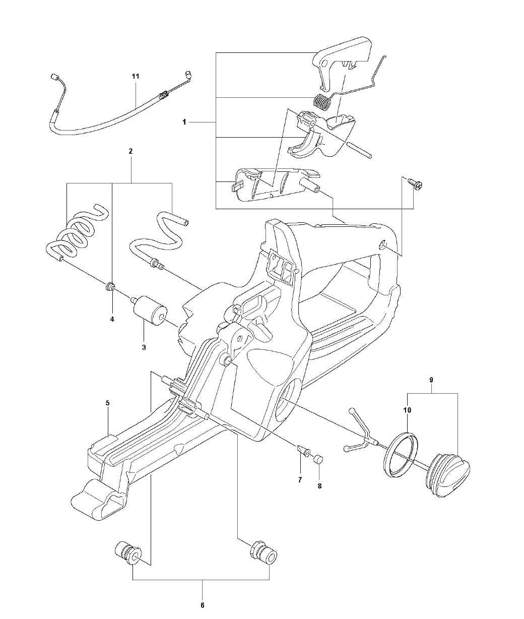 husqvarna 576xp parts diagram