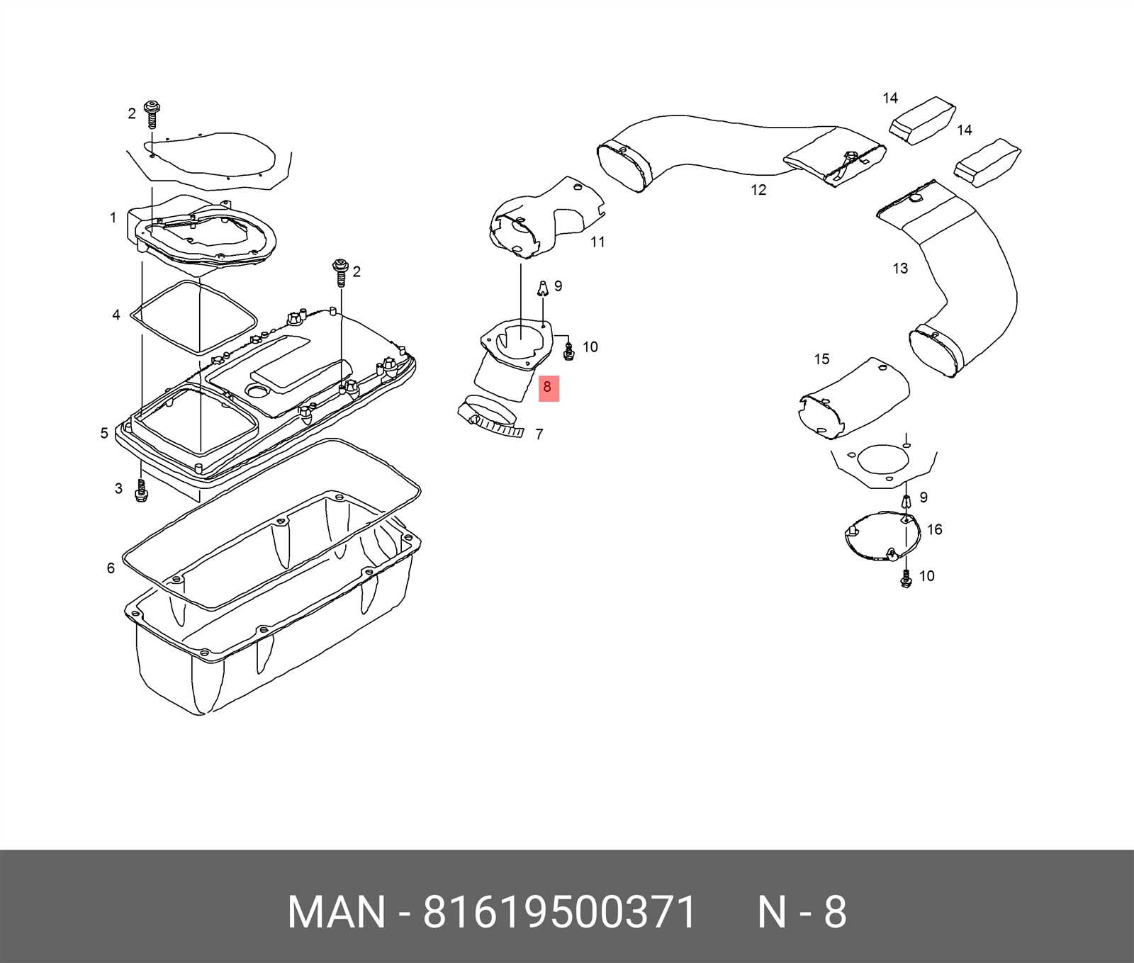 husqvarna bagger parts diagram