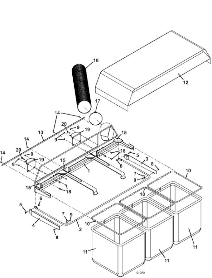 husqvarna bagger parts diagram