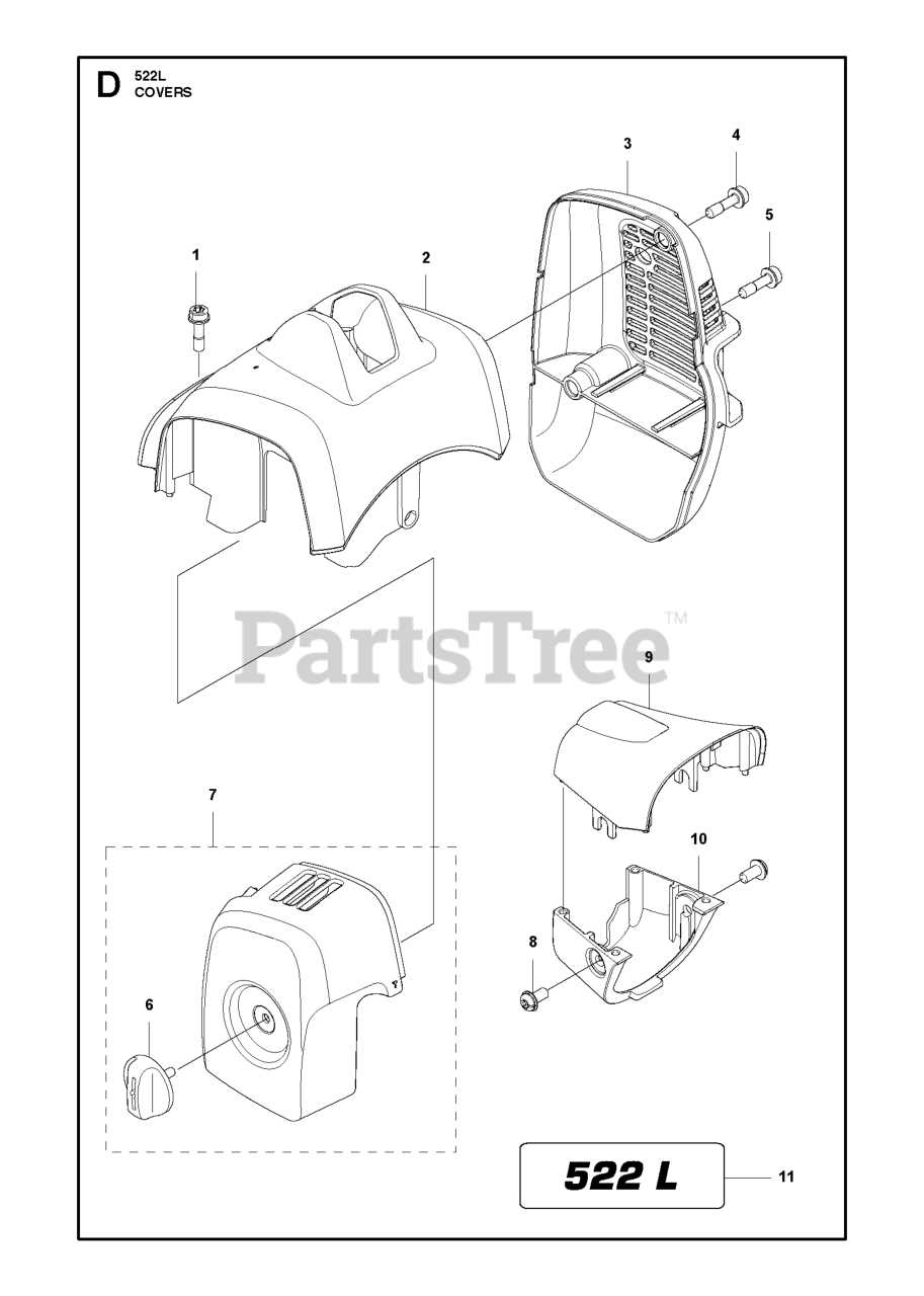 husqvarna brush cutter parts diagram