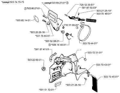 husqvarna part diagram