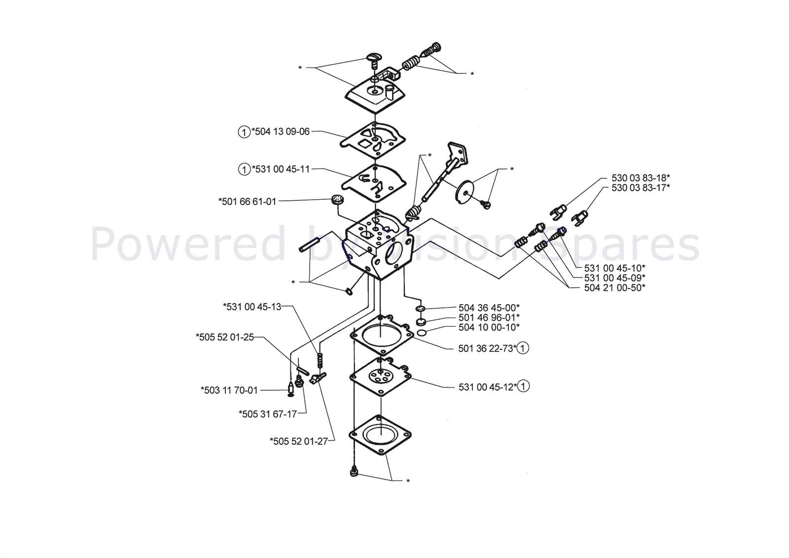 husqvarna weed eater parts diagram