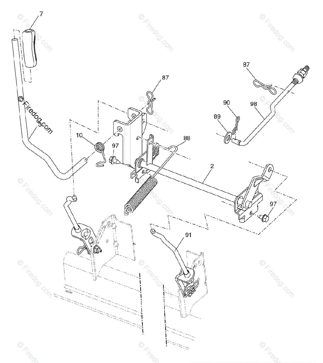 husqvarna yth1542xp parts diagram