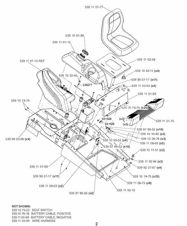 husqvarna z4822 parts diagram