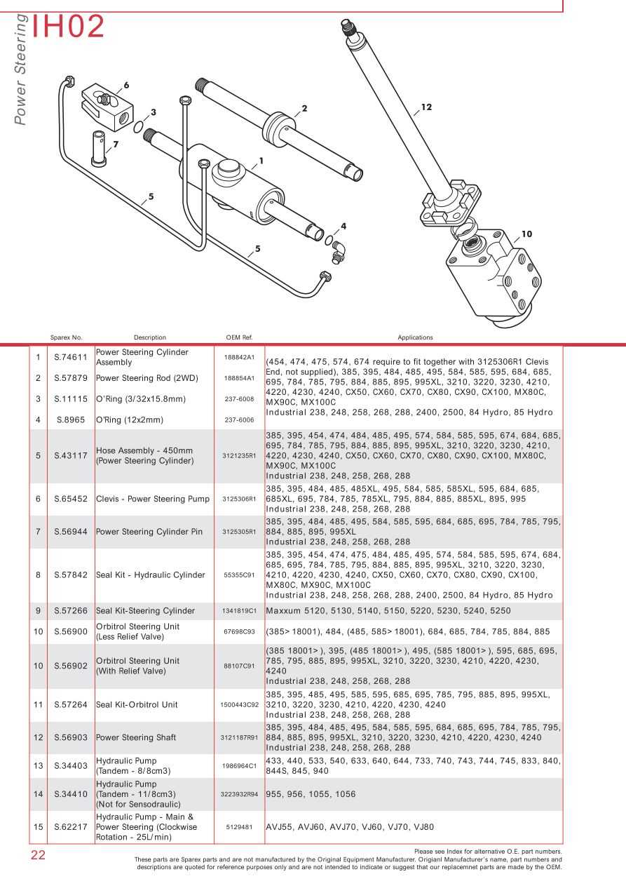 international 674 parts diagram