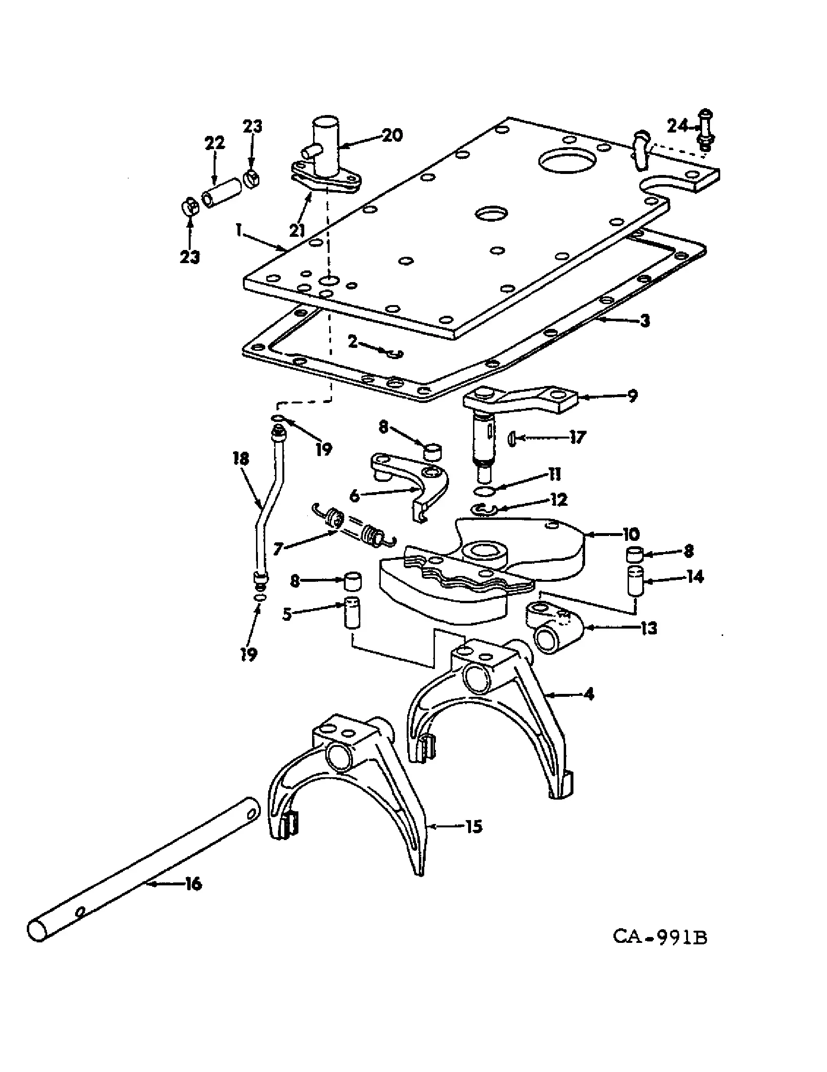 international 674 parts diagram