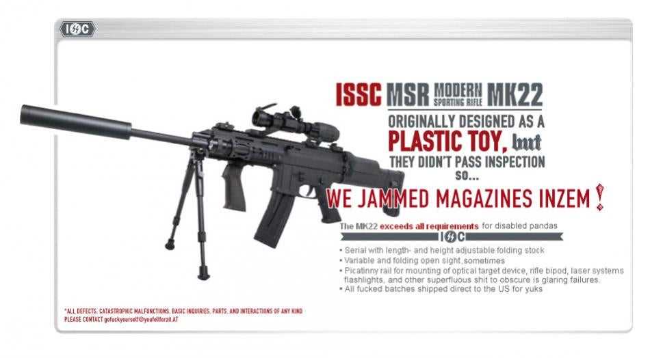 issc mk22 parts diagram