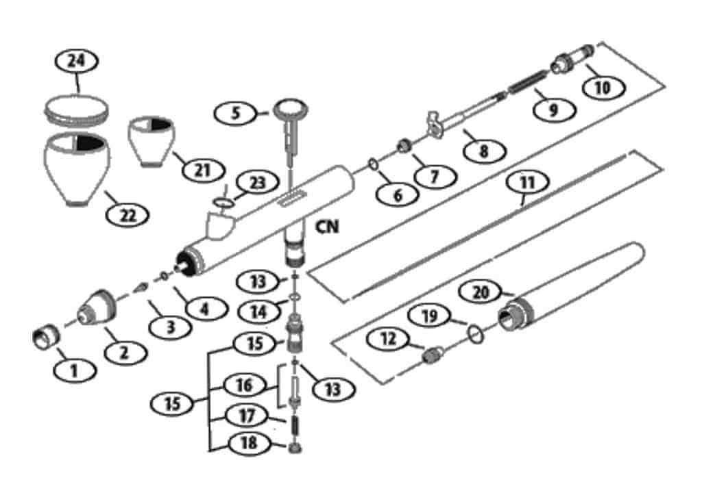 iwata eclipse hp cs parts diagram