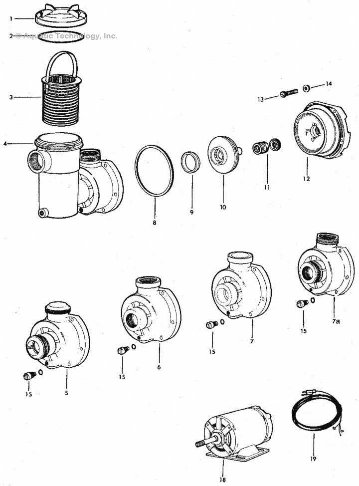 jacuzzi sand filter parts diagram