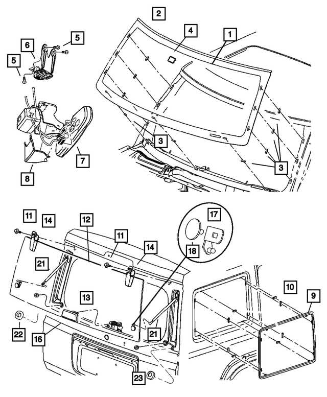 jeep commander parts diagram