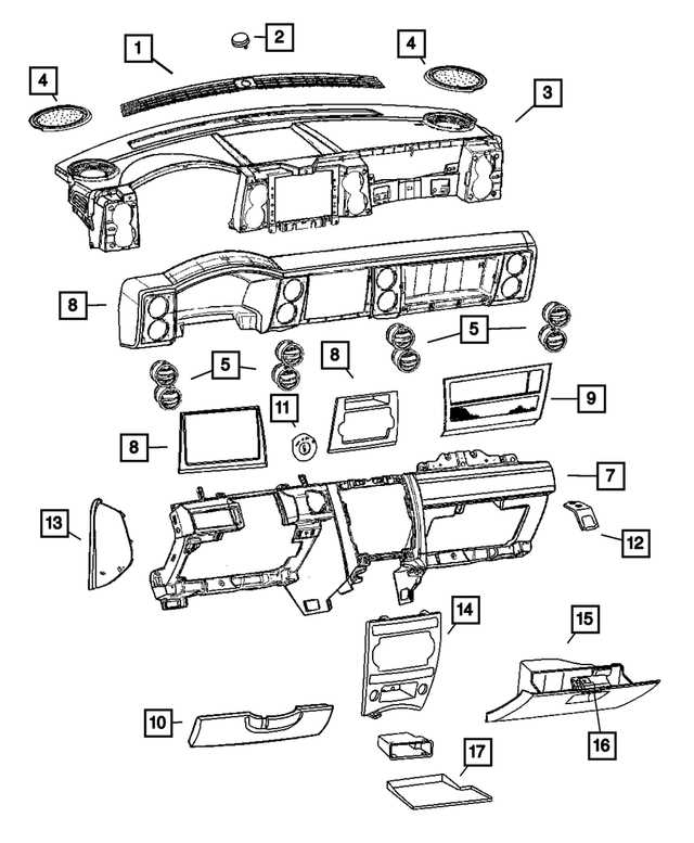 jeep commander parts diagram