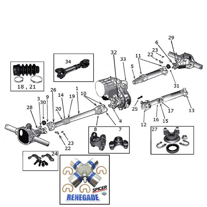 jeep steering parts diagram