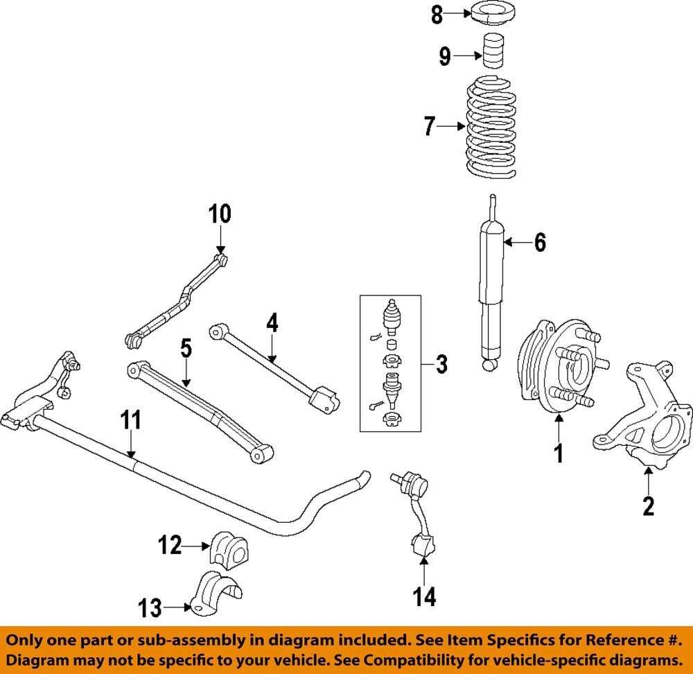 jeep wrangler front end parts diagram