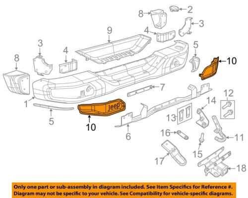 jeep wrangler jk parts diagram