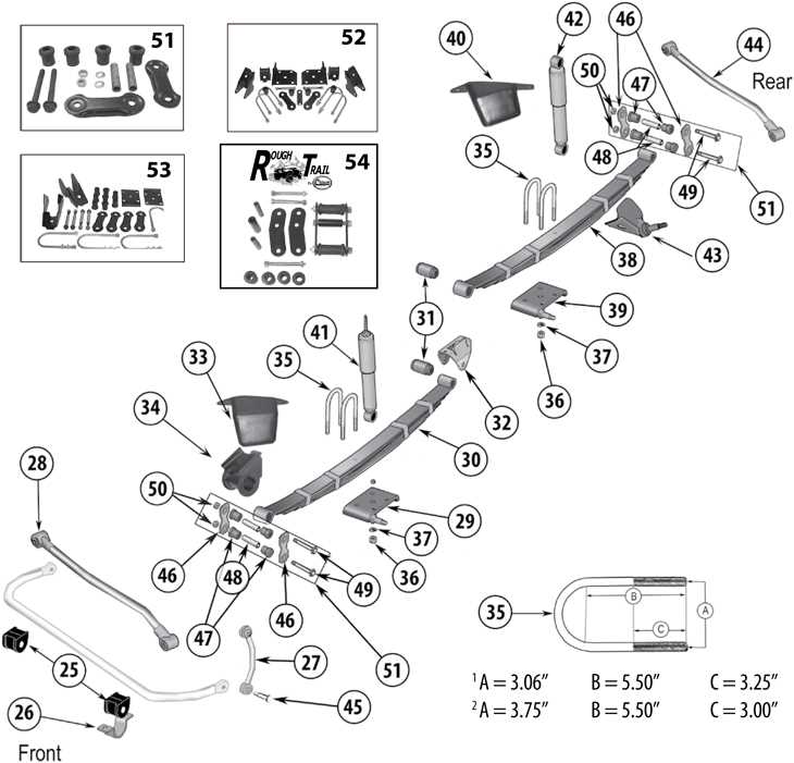 jeep yj steering parts diagram