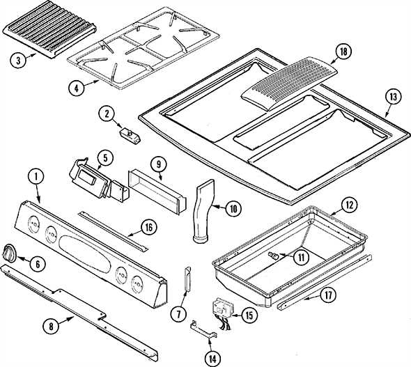 jenn air oven parts diagram