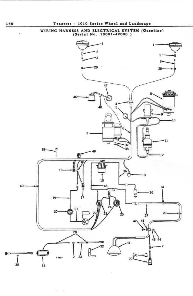 john deere 1010 parts diagram