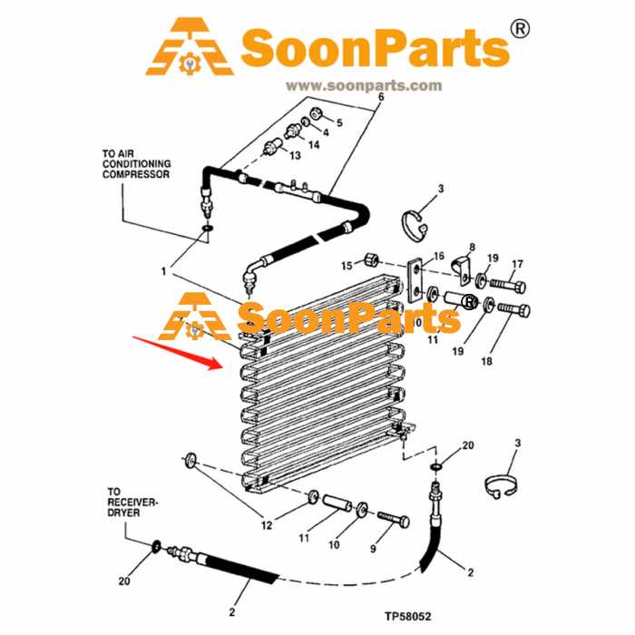 john deere 310e parts diagram