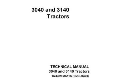 john deere 3140 parts diagram