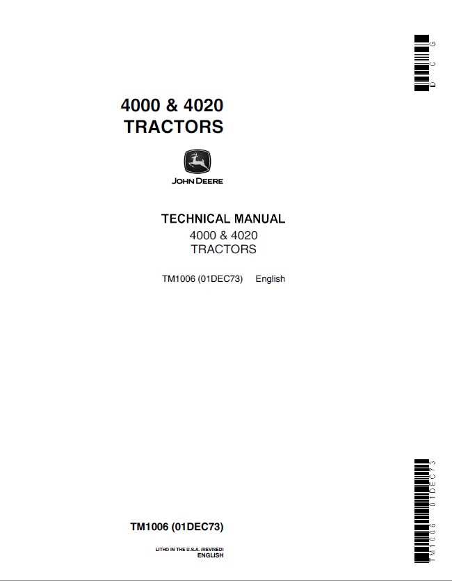 john deere 4020 parts diagram