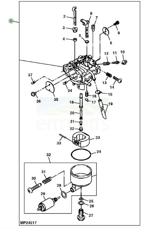 john deere 425 transaxle parts diagram