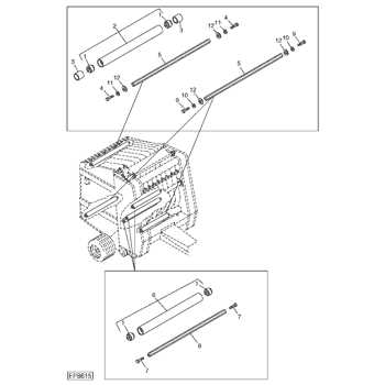 john deere 535 round baler parts diagram