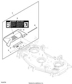 john deere 54 edge mower deck parts diagram