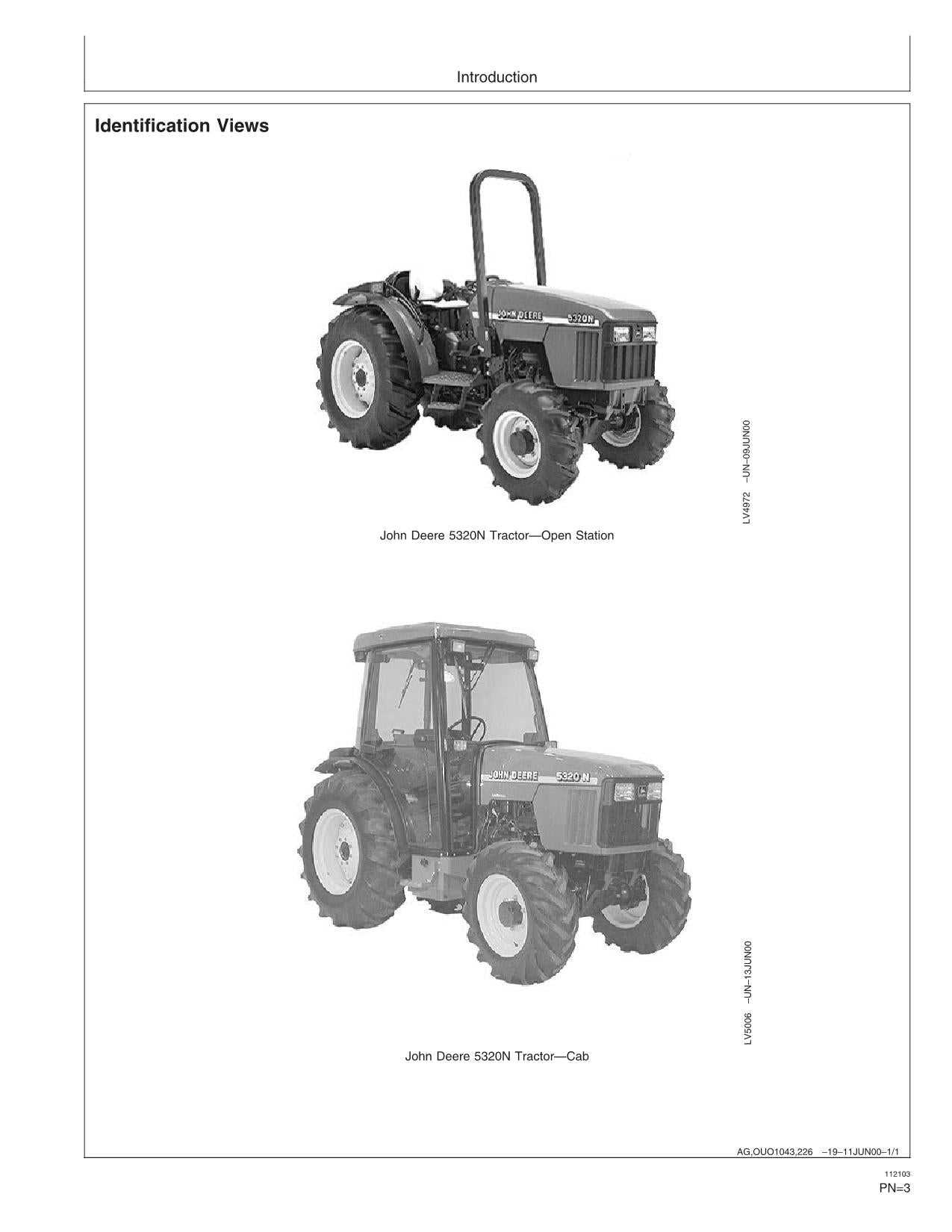 john deere 5420 parts diagram