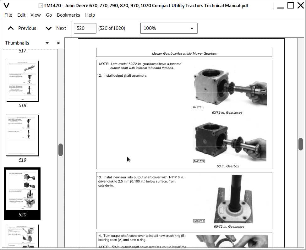 john deere 670 parts diagram