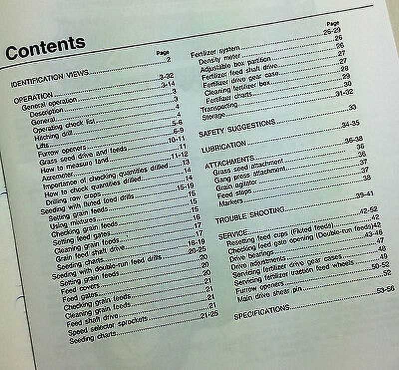 john deere 8300 grain drill parts diagram