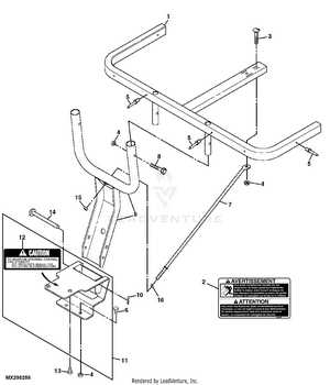 john deere bagger parts diagram