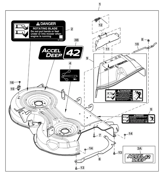 john deere e140 parts diagram