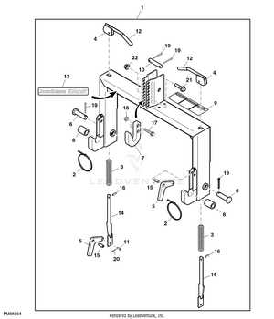 john deere front quick hitch parts diagram