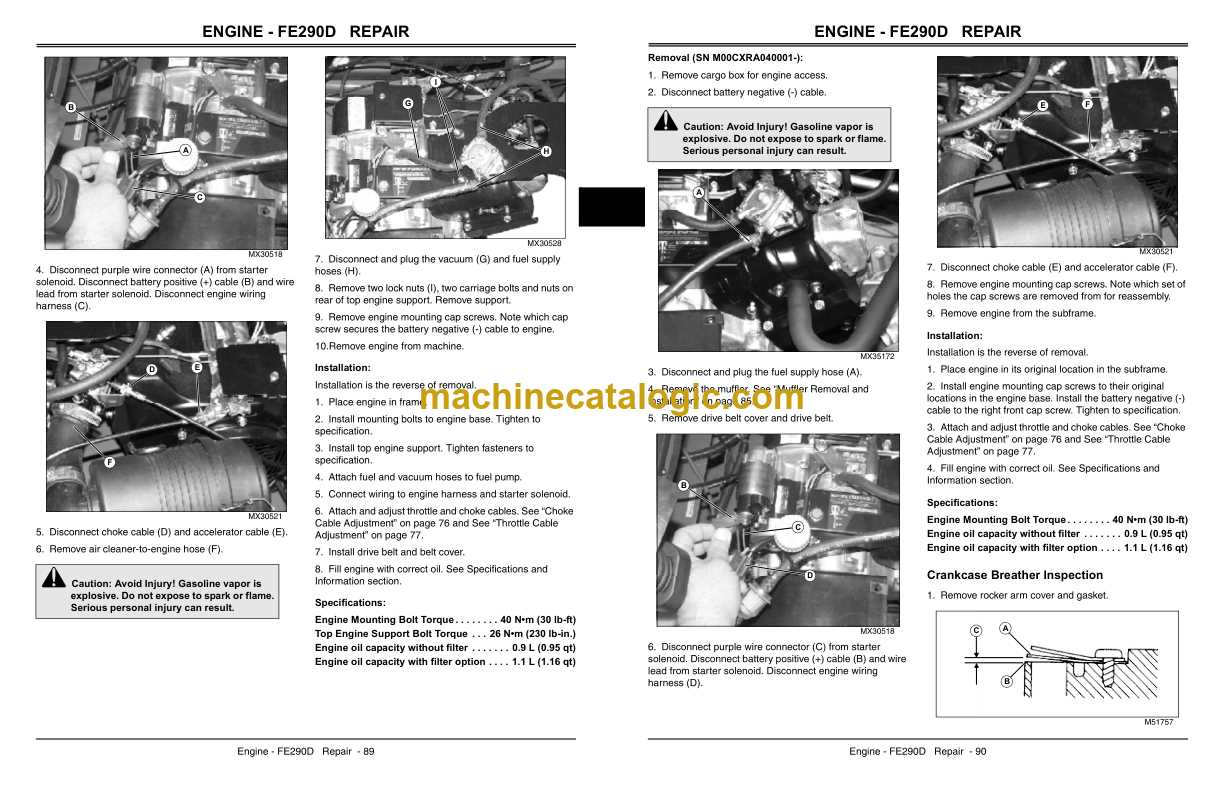 john deere gator cx parts diagram