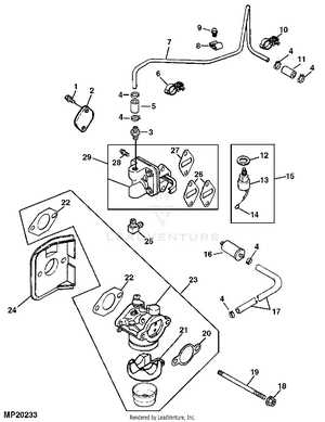 john deere lt133 mower deck parts diagram