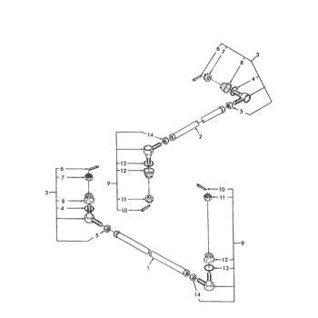 john deere lx280 steering parts diagram