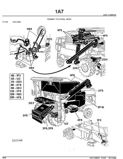 john deere push mower parts diagram