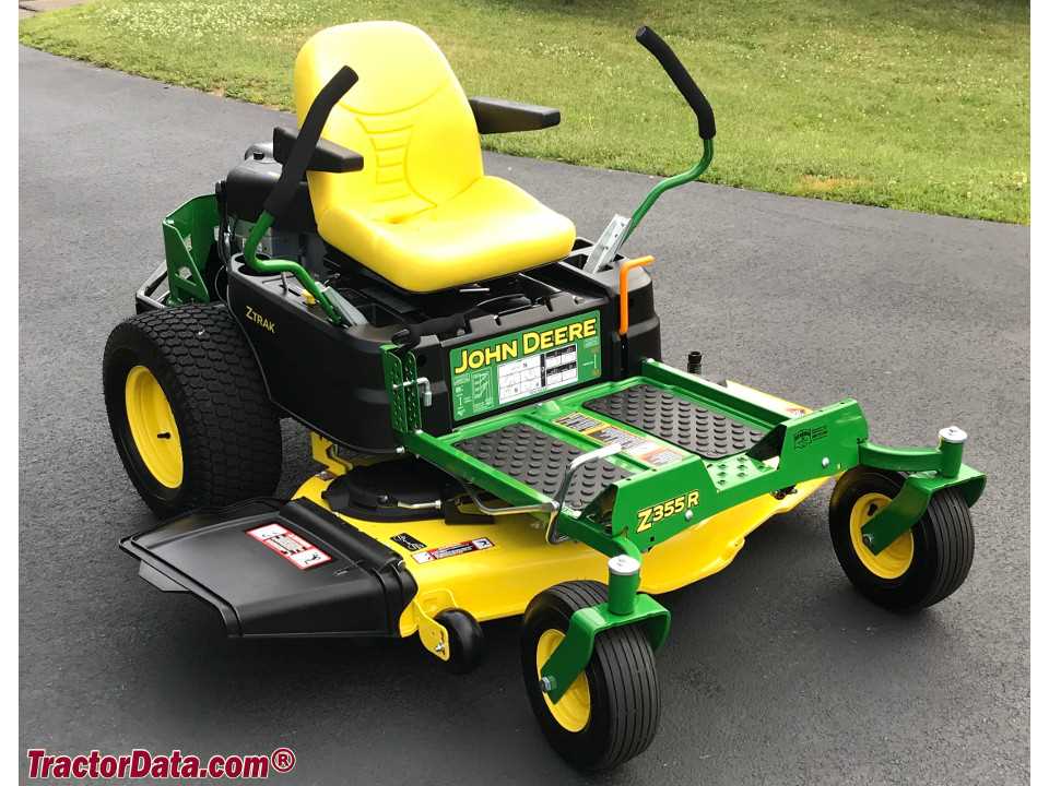 john deere z355r parts diagram